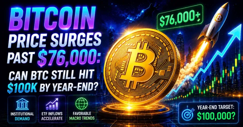 Bitcoin Price Surges Past $79,000: Can BTC Still Hit $100K by Year-End?